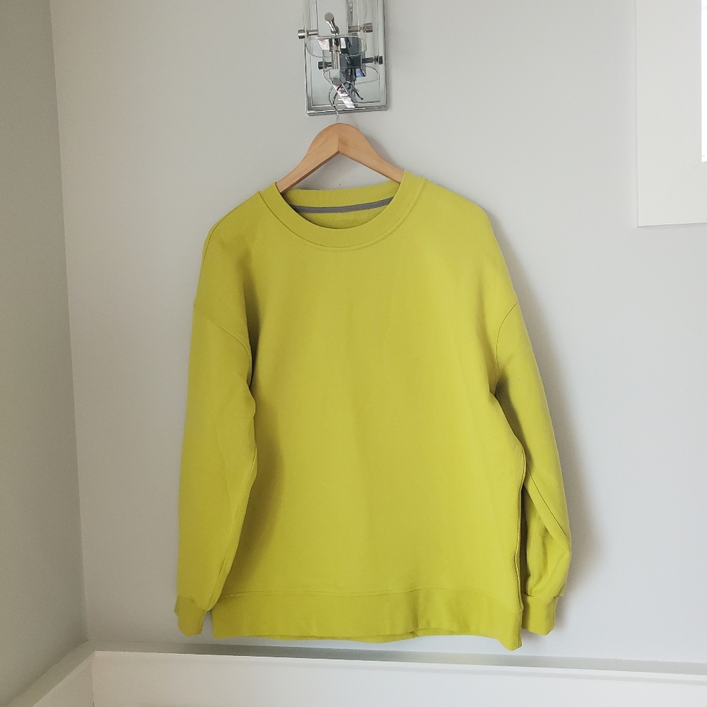 lululemon athletica Lime Green Sweater